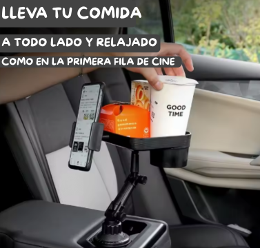 BANDEJA ESPECIAL PARA EL VEHICULO 🍟📱🥤🚗